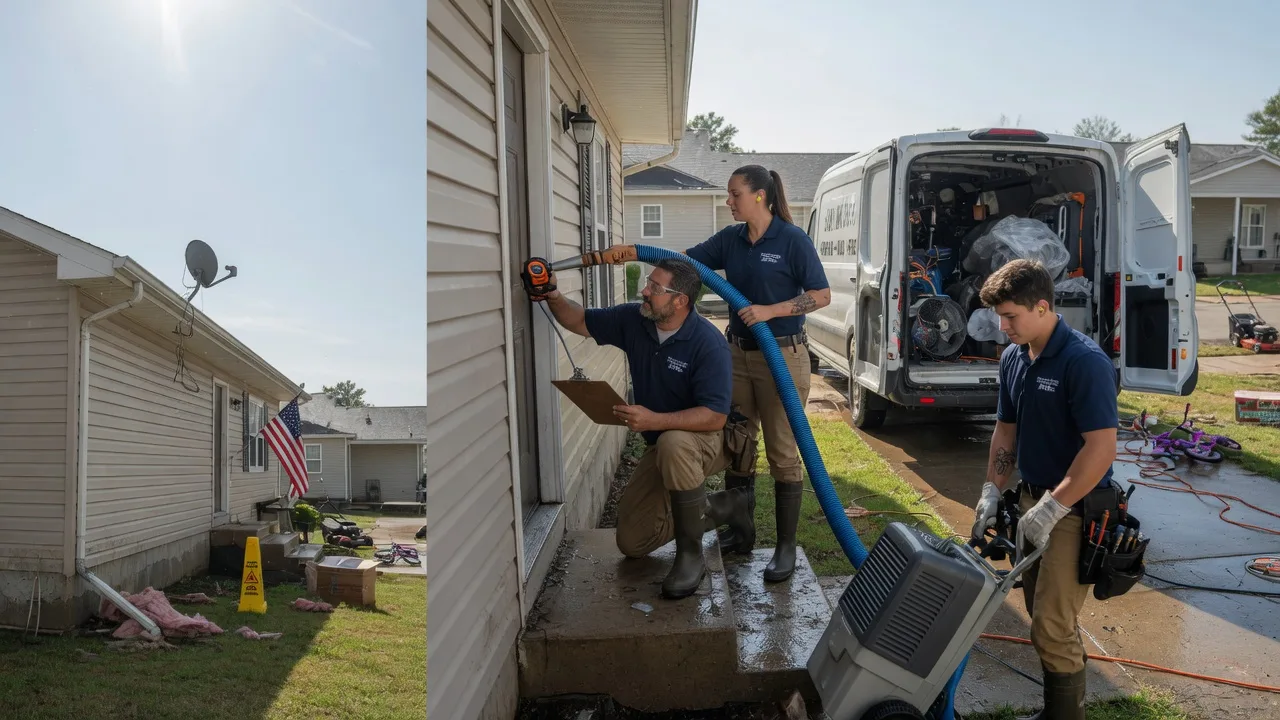 Ceiling Water Damage Restoration in Bruce, SD near me